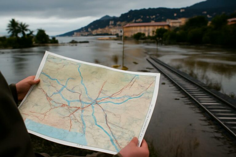 Graph Transformer Maps Flood Frontlines on the Riviera