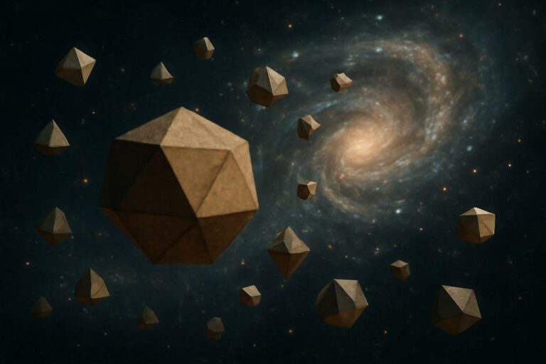 When the Universe Rotates, Voids Vanish and Interstices Bloom