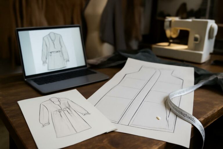 Diffusion transforms garment patterns into centimeter-perfect sewing blueprints
