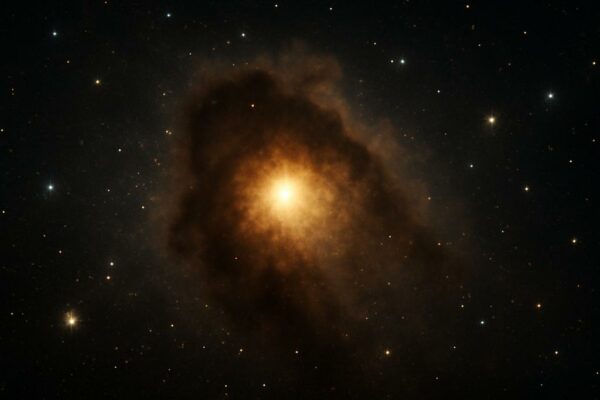 A 14-Day Secret in a Dusty Stellar Cocoon