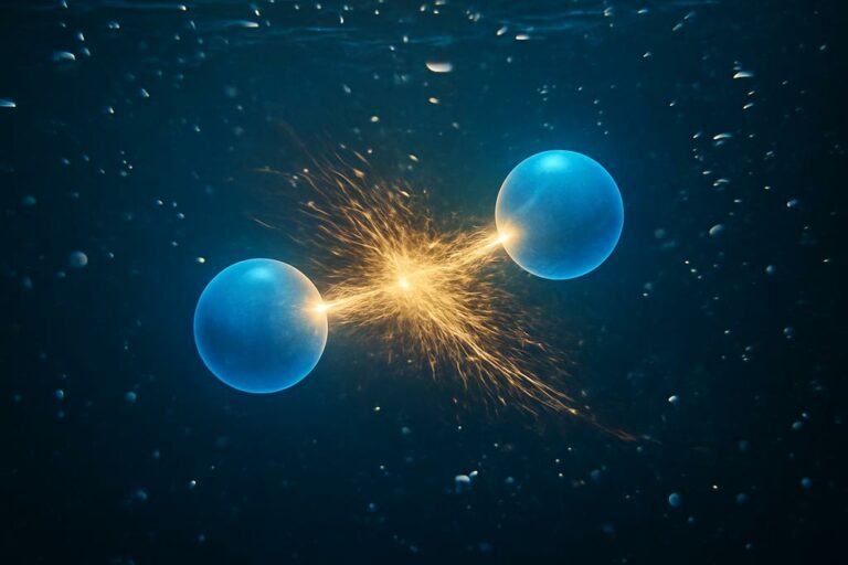 When Electrons Collide in Water: A New Twist on Atomic Physics