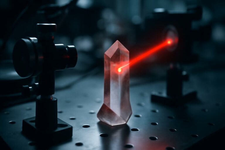 Quantum whispers: How crystals could rewrite data speed limits
